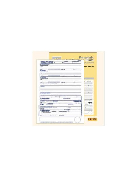 CF10BLOCCO FORM.IDENT.RIFIUTI 25X4R