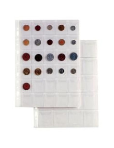 CF10BUSTE TRASP PORTAMONETE 30SPAZI