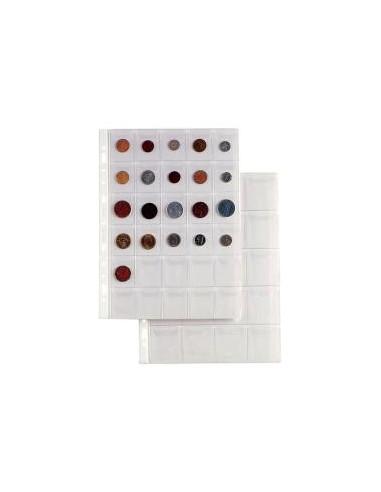 CF10BUSTE TRASP PORTAMONETE 30SPAZI