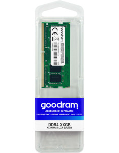 Goodram GR3200S464L22/16G memoria 16 GB 1 x 16 GB DDR4 260-pin SO-DIMM