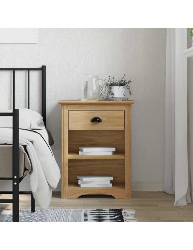 Armadio da Notte BODO Marrone miele 53 x 38,5 x 67 cm