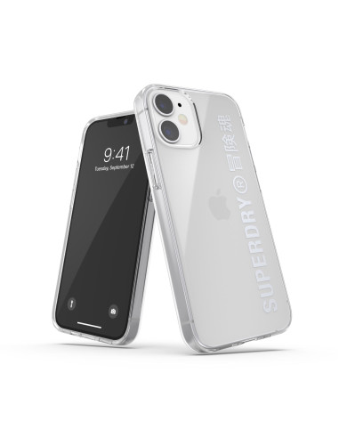 SUPERDRY IPHONE 12 MINI SILVER