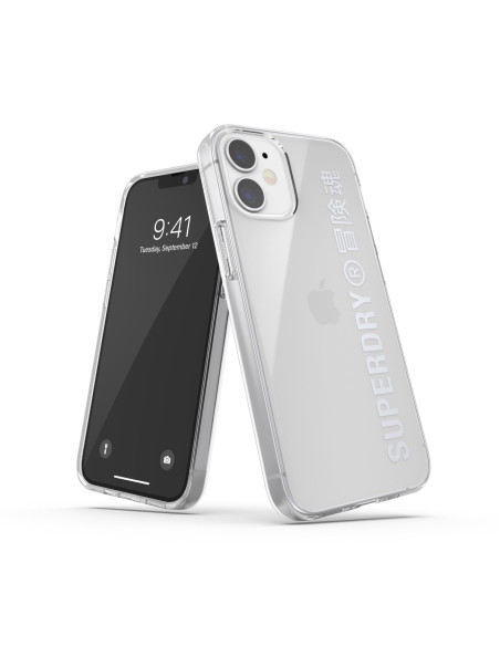 SUPERDRY IPHONE 12 MINI SILVER
