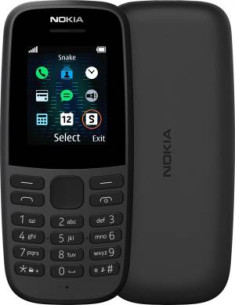 Nokia 105 Black 2019 DS EU