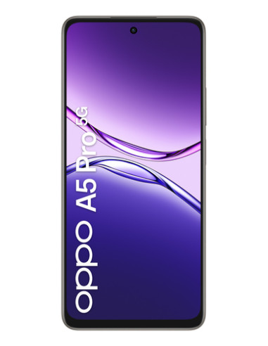 OPPO A5 Pro 5G Smartphone, Foto AI 50MP, Frontale 8MP, Display 6.67” 120HZ LCD HD+, 5800mAh, RAM 8(Esp4GB/6GB/8GB)+ROM 256GB (