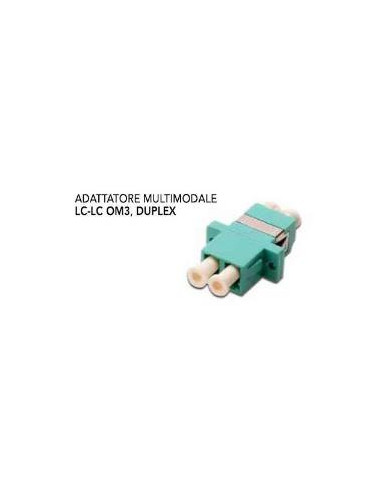 ADATT.LC DUPLEX MM AQUA