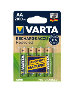 CF4RICARICABILI RECYCLED AA 2100MAH