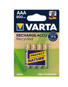 CF4RICARICABILI RECYCLED AAA 800MAH
