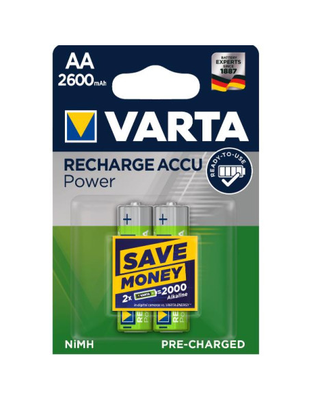 CF2 RICARICABILI AA 2600MAH