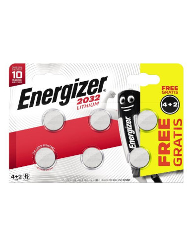 CF4+2 LITHIUM CR2032 BP6 4+2