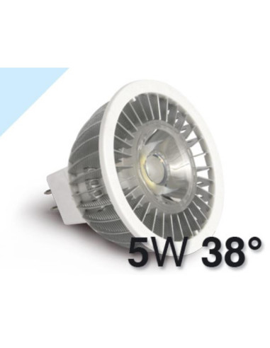 FARETTO LED MR16 5W LUCE FREDDA 38°