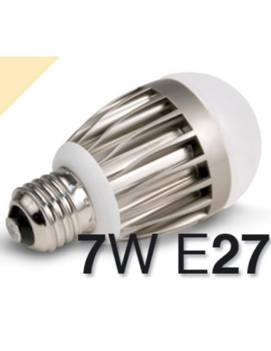 LAMP. LED 7W E27 LUCE CALDA 400LM