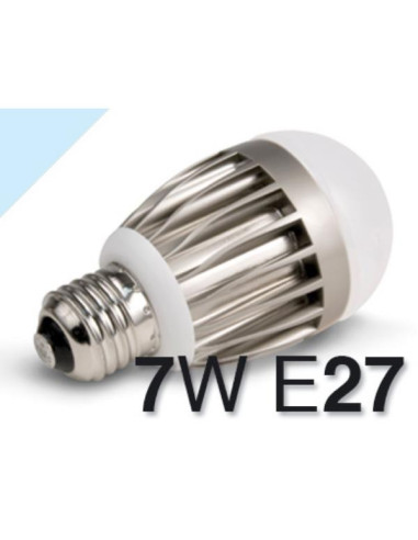 LAMP. LED 7W E27 LUCE FREDDA 400LM
