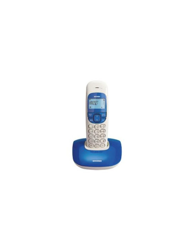Brondi Nice Telefono DECT Identificatore di chiamata Blu, Bianco