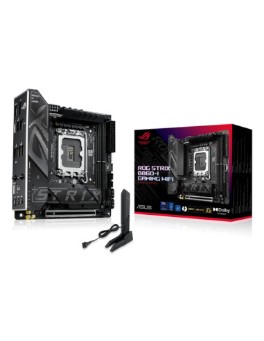 ASUS ROG STRIX B860-I GAMING WIFI Intel B860 LGA 1851 (Socket V1) mini ITX