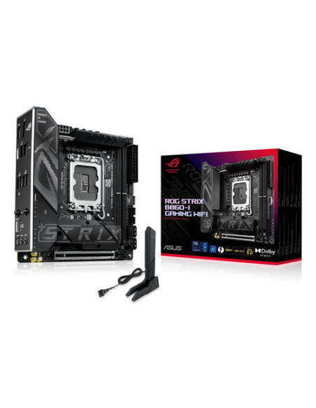 ASUS ROG STRIX B860-I GAMING WIFI Intel B860 LGA 1851 (Socket V1) mini ITX