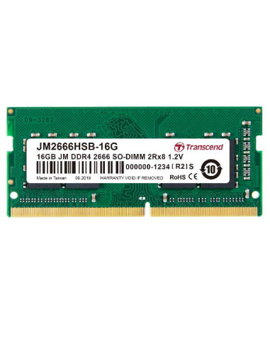 16GB DDR4 2666MHZ SO-DIMM 2RX8