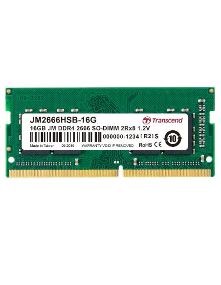 16GB DDR4 2666MHZ SO-DIMM 2RX8
