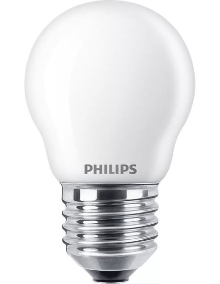 Philips Lampadina candela smerigliata a filamento 40 W P45 E27