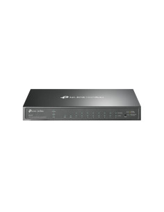 TP-Link Omada SG2210P switch di rete Gestito L2/L2+ Gigabit Ethernet (10/100/1000) Supporto Power over Ethernet (PoE) Nero