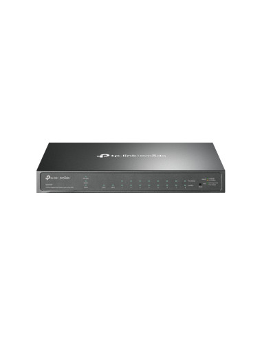 TP-Link Omada SG2210P switch di rete Gestito L2/L2+ Gigabit Ethernet (10/100/1000) Supporto Power over Ethernet (PoE) Nero