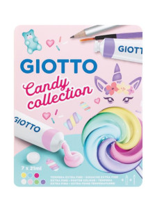 CF7 GIOTTO CANDY TUBI TEMPERA 21ML