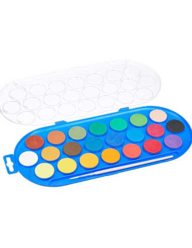 ACQUERELLI IN SCATOLA DI PLASTICA