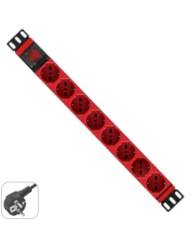 MULTIPRESA 1U 8 PRESE UNIVERSALI