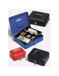 CASSETTA METALLO 30X24X9 CM BLU