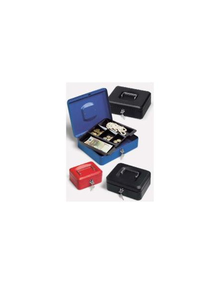 CASSETTA METALLO 30X24X9 CM BLU