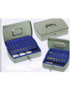 CASSETTA METALLO C/PORTAMONETE