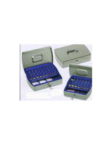 CASSETTA METALLO C/PORTAMONETE