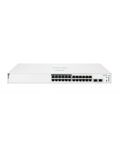 HPE Aruba Networking Aruba Instant On 1830 24G 12p Class4 PoE 2SFP 195W Gestito L2 Gigabit Ethernet (10/100/1000) Supporto Power
