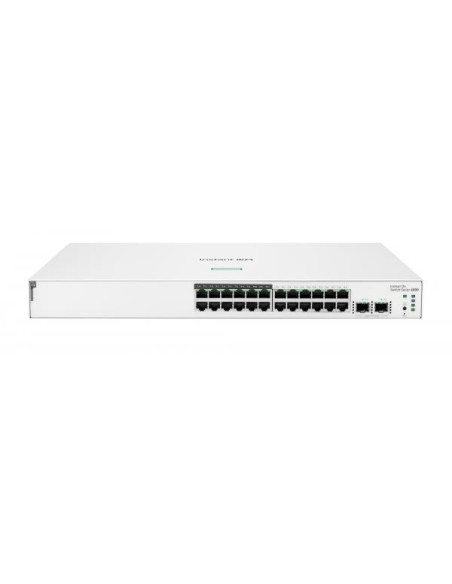 HPE Aruba Networking Aruba Instant On 1830 24G 12p Class4 PoE 2SFP 195W Gestito L2 Gigabit Ethernet (10/100/1000) Supporto Power
