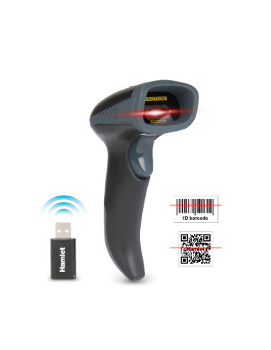 BARCODE SCANNER IND WRLS 2,4 GHZ BT