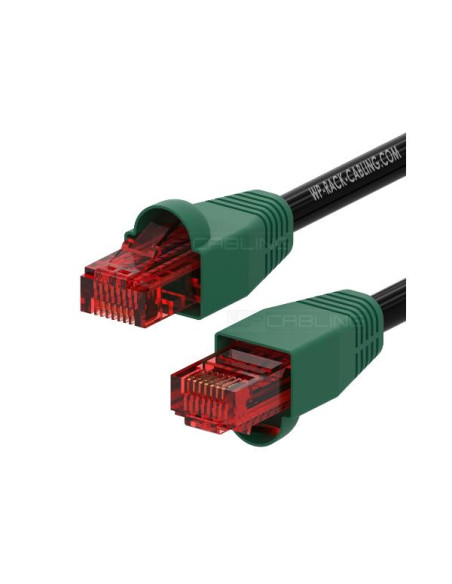 PATCH U/UTP CAT.6 PE OUTD NERO 30M