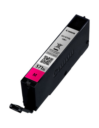 Canon Cartuccia d'inchiostro magenta a resa elevata CLI-571 M XL
