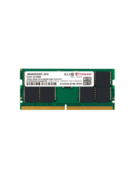 32GB JM DDR5 4800 SO-DIMM 2RX8 2GX8