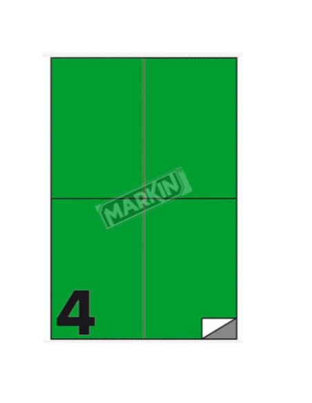 CF400 ETICHETTE VERDE 105X148