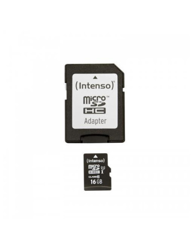 MICRO SD CON ADATTATORE 16GB UHS