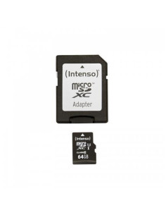 MICRO SD CON ADATTATORE 64GB UHS