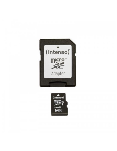 MICRO SD CON ADATTATORE 64GB UHS
