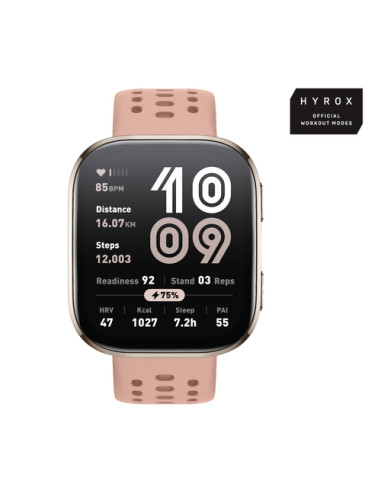 Amazfit Bip 6 5 cm (1.97") AMOLED Digitale 390 x 450 Pixel Touch screen Oro GPS (satellitare)