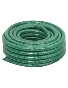 Set Tubo da Giardino con Raccordi Verde 0,75" 100 m in PVC