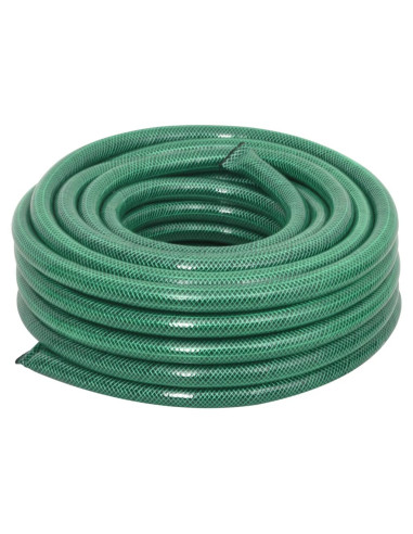 Set Tubo da Giardino con Raccordi Verde 0,75" 100 m in PVC