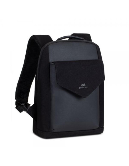 Rivacase 8521 borsa per notebook 33,8 cm (13.3") Zaino Nero