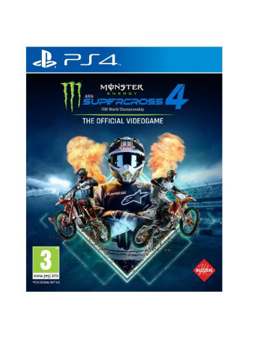 MONSTER ENERGY SUPERCROSS 4 PS4