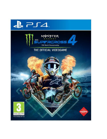 MONSTER ENERGY SUPERCROSS 4 PS4