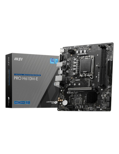 MSI PRO H610M-E scheda madre Intel H610 LGA 1700 micro ATX