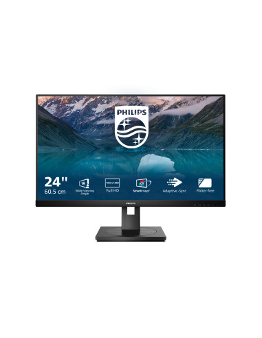 Philips S Line 242S9JML/00 Monitor PC 61 cm (24") 1920 x 1080 Pixel Full HD LCD Nero
